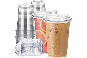 20 oz Clear Sip Lid Cups