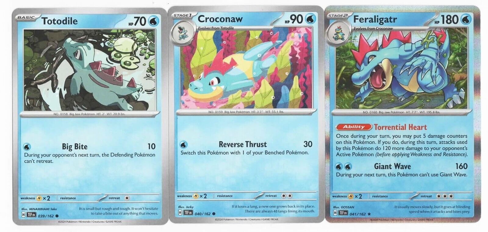 feraligator pokemon card Amazon.com: Pokemon Feraligatr 041/162 - Temporal Forces