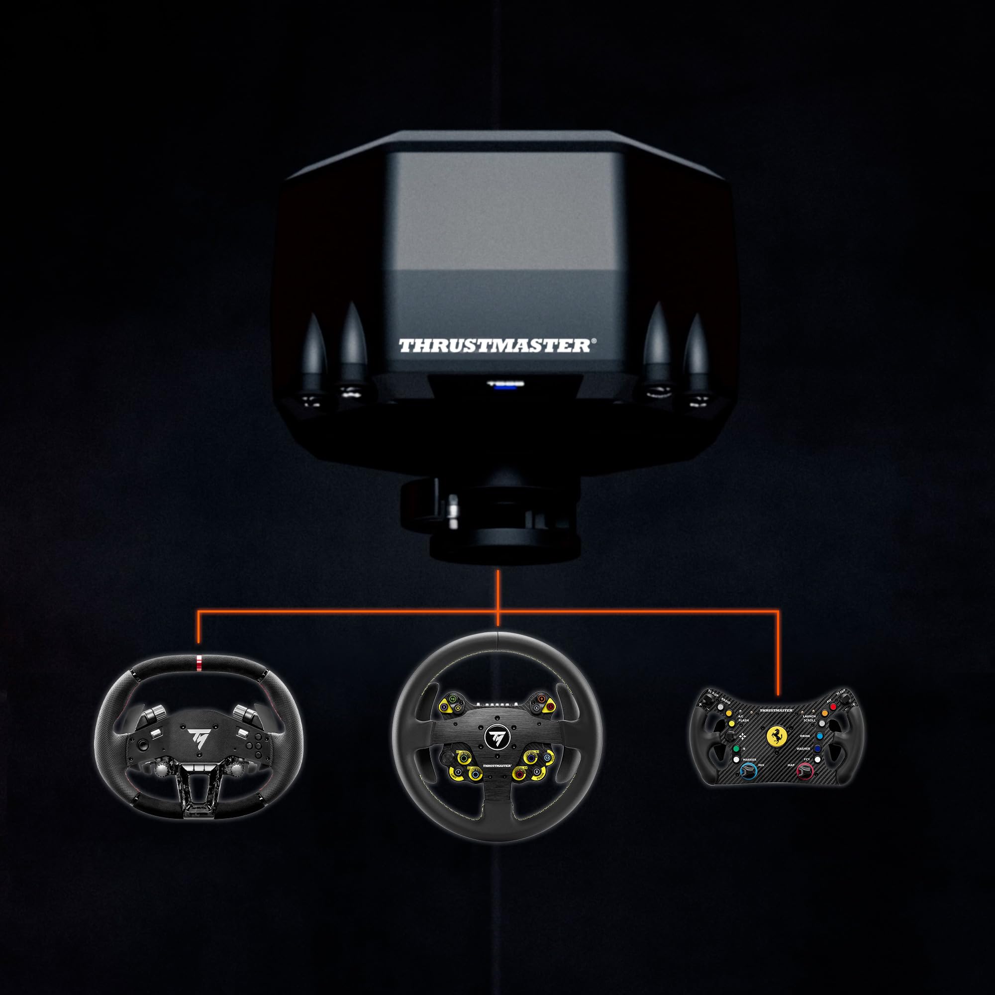 Thrustmaster T598 Servo Base, Base per Volanti Direct Axial Drive Force Feedback per PS5, PS4, PC