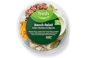 Ranch Salad with Chicken & Bacon: A Culinary Symphony for Your Taste Buds