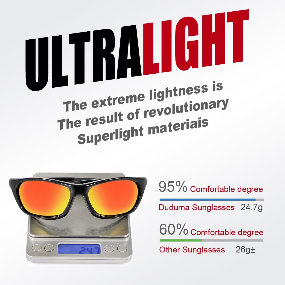 Duduma Polarized Sports Sunglasses for Men Women Baseball Running Cycling Fishing Driving Golf Unbreakable Frame Du646 - Image 5