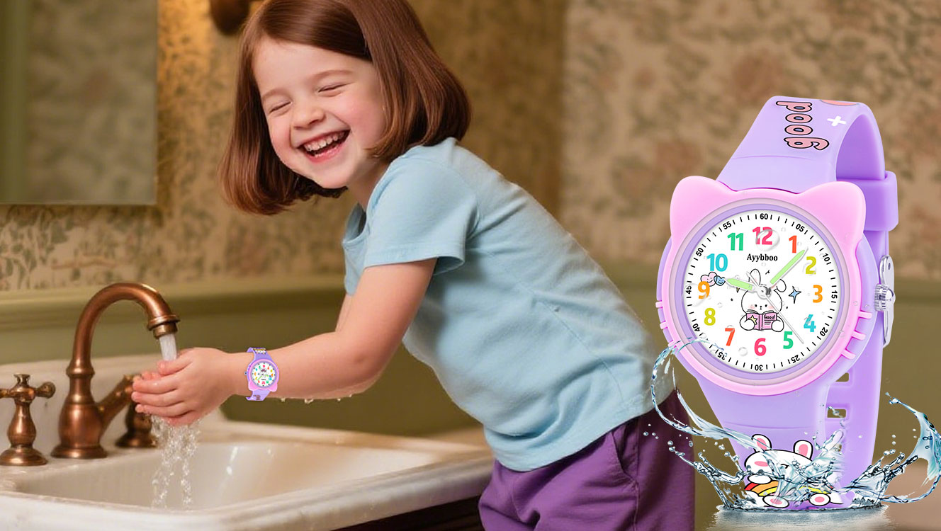 Amazon.com: Ayybboo Cat Analog Watch for Girls Boys Toddler