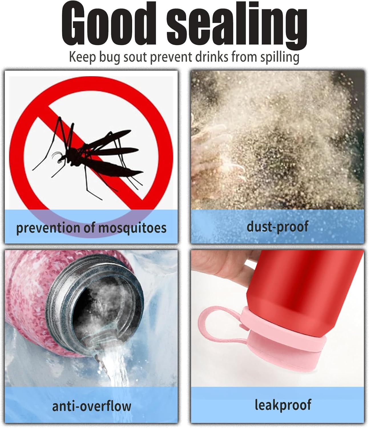 Soda Can Lids,Can Covers for Soda Pop Can Lids,with Straw for Good Sealing(2PCS)