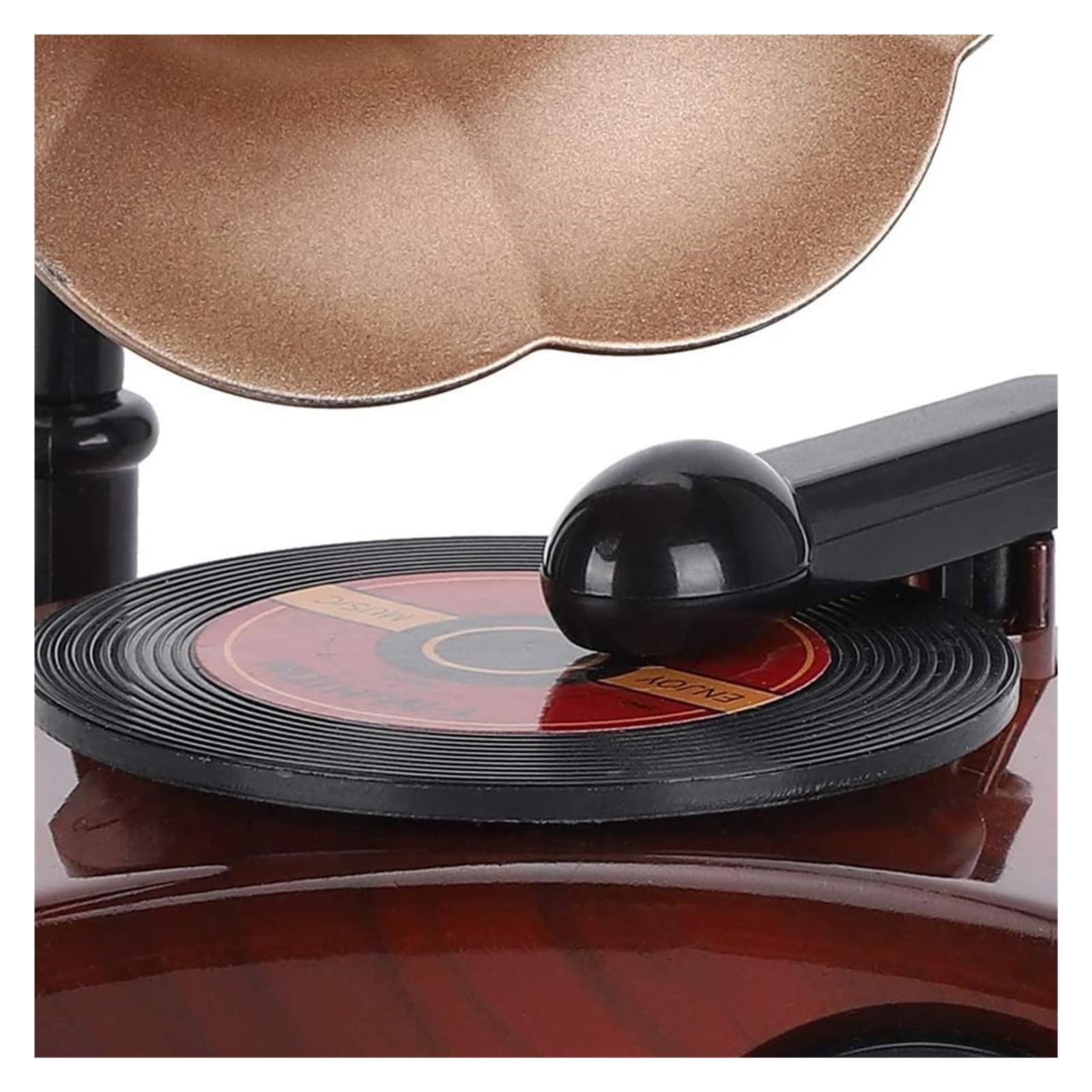 JCAKES Carillon Carillon grammofono Vintage, Carillon Meccanico a orologeria for Musica Classica Domestica San Valentino