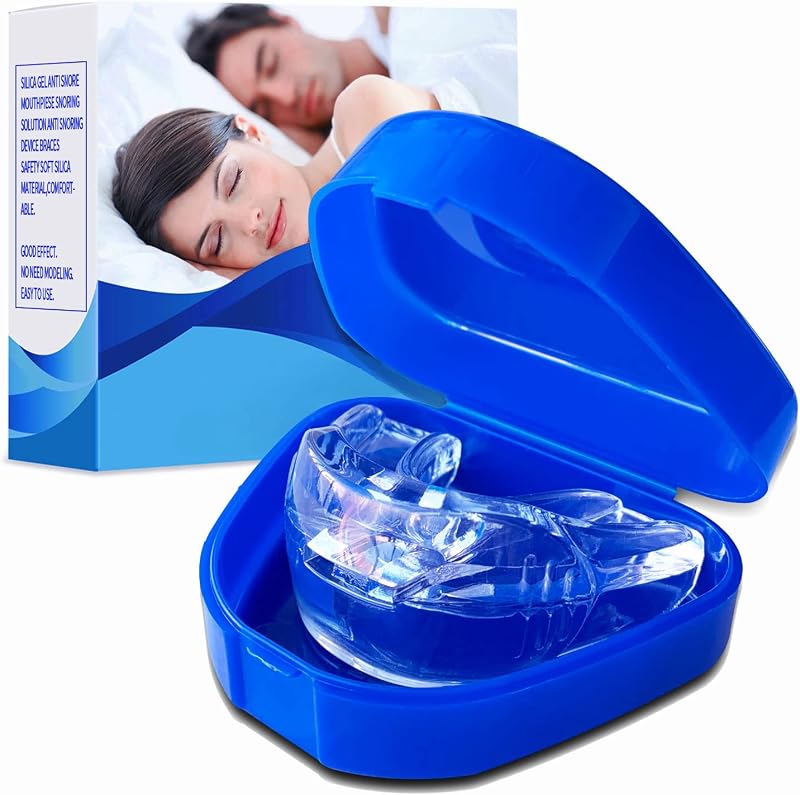 Anti-Snoring Device, Stop Snoring - Comfortable Snore Mouthpiece, Snoring Solution for Man and Women - Mo12