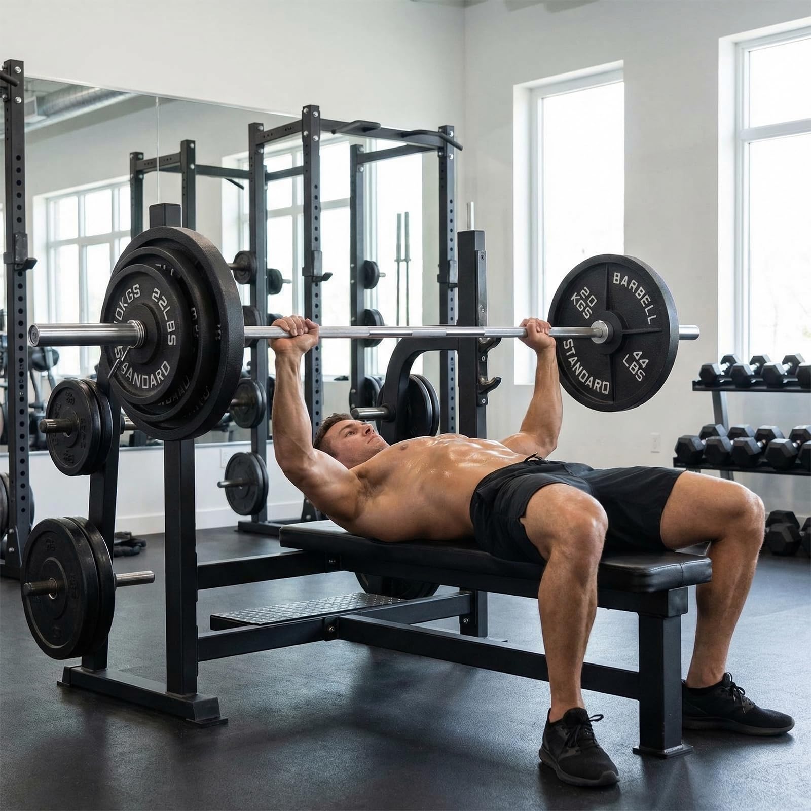 Disques de poids en fonte 10kg, 15kg, 20 kg au choix, Ensemble de disques d'haltères, Set de plaques avec alésage 50 mm pour Musculation et Haltérophilie