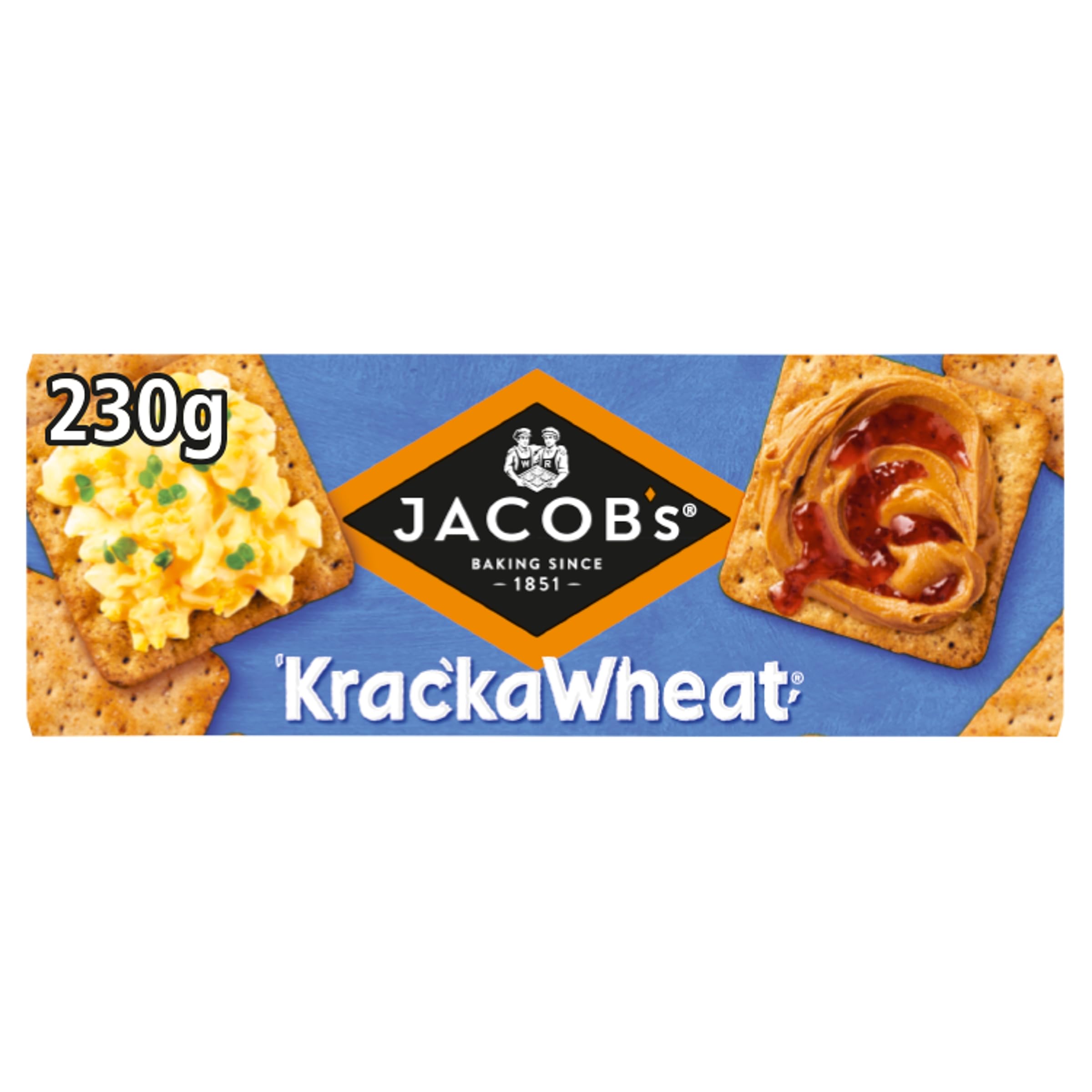 JACOB'S Krackawheat Crackers, 230 g
