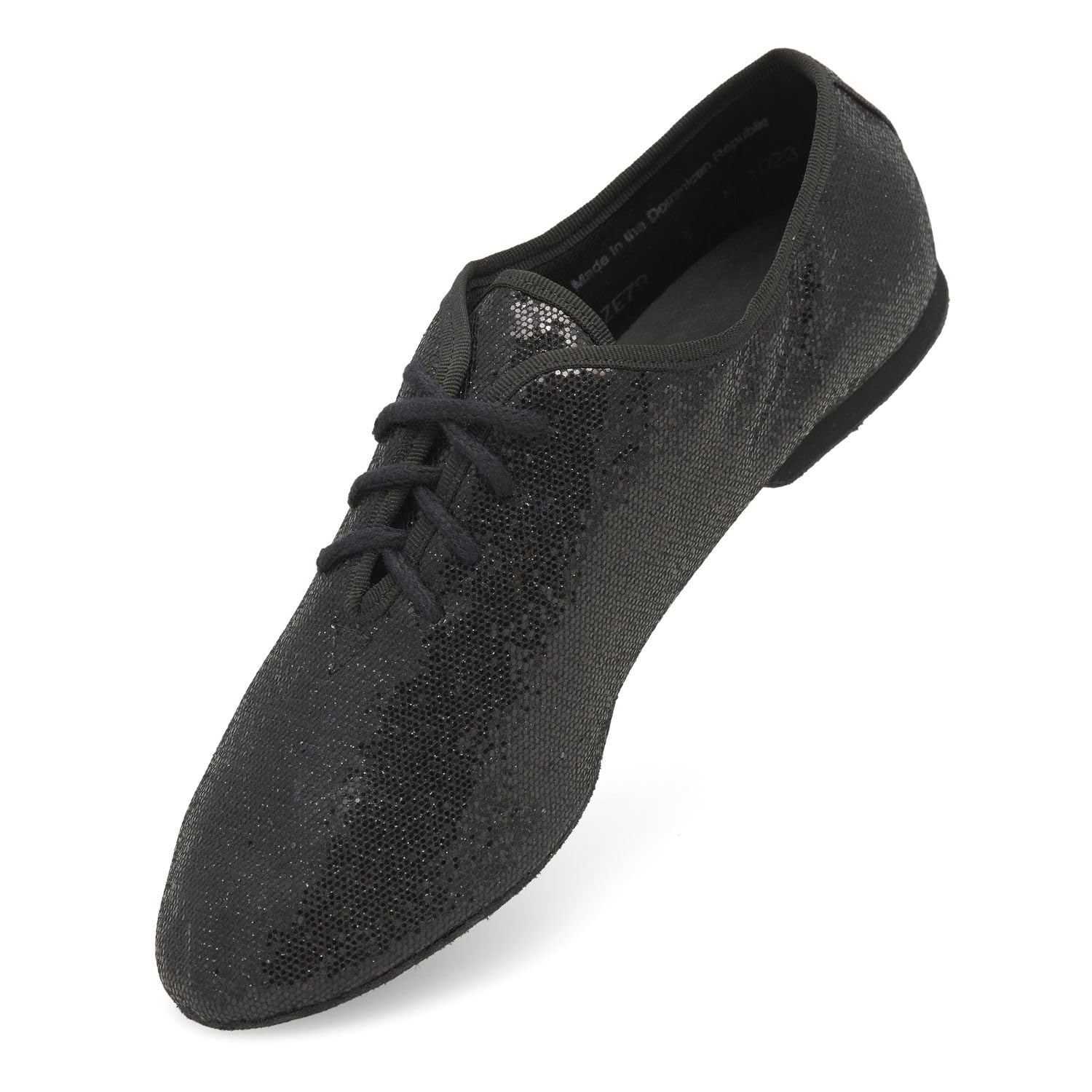 So Danca Jazzschuhe Glanz-Spinnstoff, Latein Salsa Rumba Tango Tanz Schuhe JZ79 ganze Chromledersohle