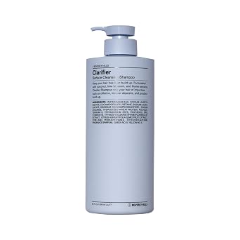 J Beverly Hills Blue Clarifier Purifying Shampoo with Coconut Oil to Hydrate Hair, 12 Oz, 32 Oz