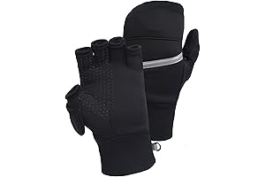 Trailheads Power Stretch Running Gloves: Convertible Mittens for Unstoppable Performance