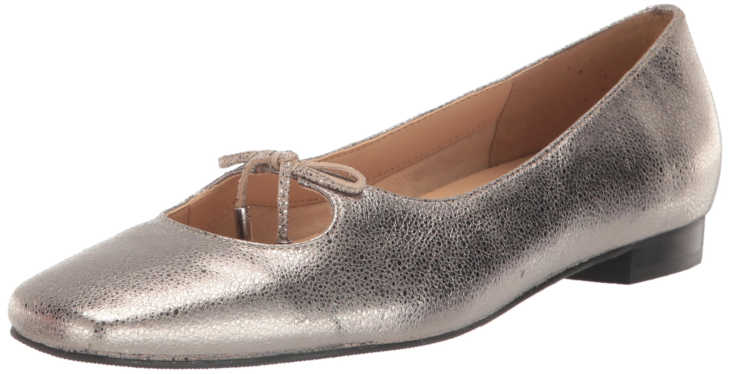 Trotters Trotters Women's Honesty Flat Silver Metallic