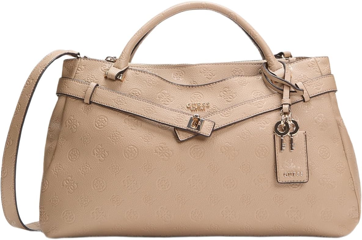 GUESS Women's Ella Logo Girlfriend Satchel