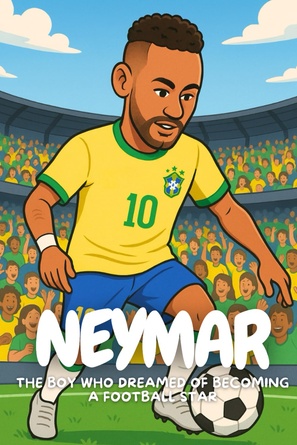 Neymar: An exciting story for kids about football, passion, and never giving up.