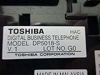 Vista 2 de Toshiba DP5018-S Teléfono digital de 10 botones con altavoz (renovado)