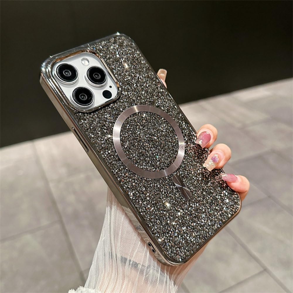 Coque iPhone 12 Pro antichoc magnétique pour éviter les bris d'écran gris