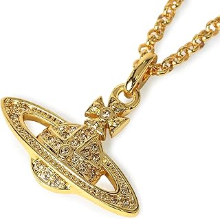Vivienne Westwood ヴィヴィアン ウエストウッド ネックレス 63020086 02R121 CN 27723244 R1 ラインストーン ペンダント ネックレス ゴールド 金 [並行輸入品]