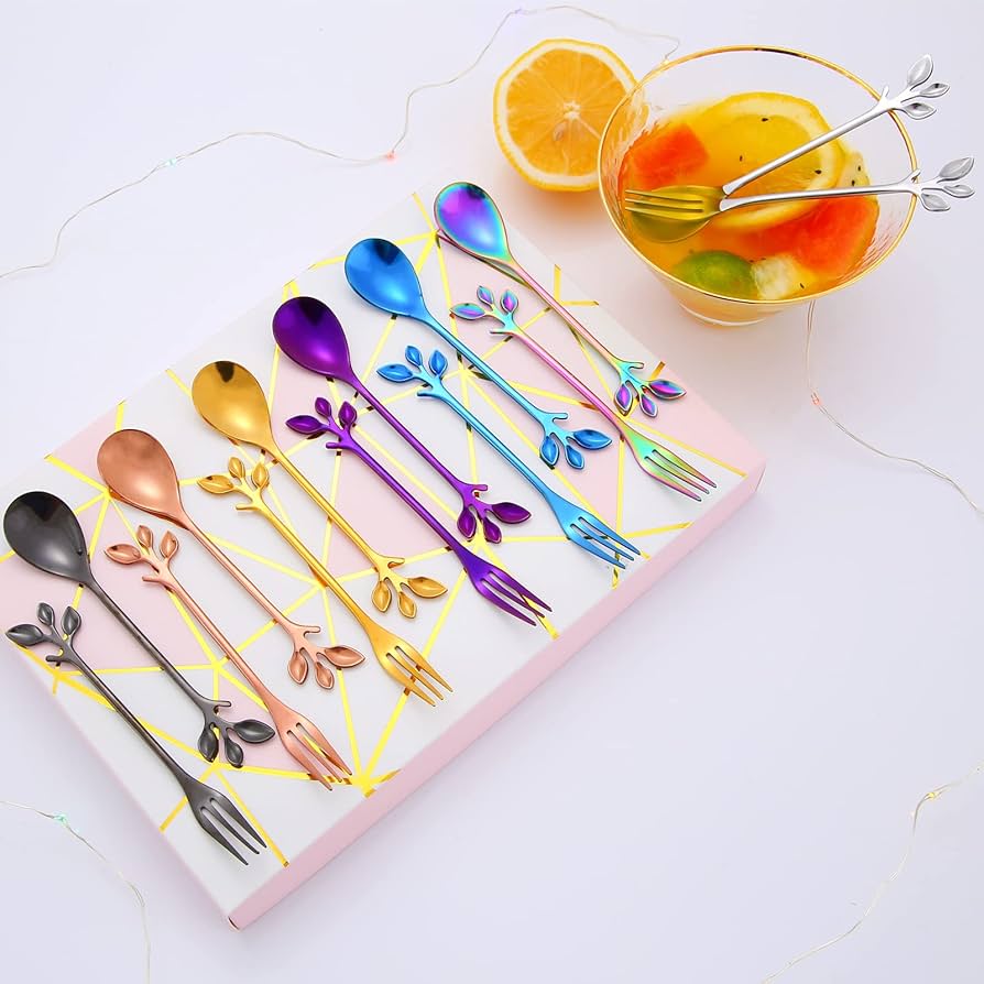 Cartier カルティエ フルーツ ケーキ フォーク　8本 ステンレス　箱付き Amazon.co.jp: Easytoti デザートフォーク ケーキフォーク フルーツ