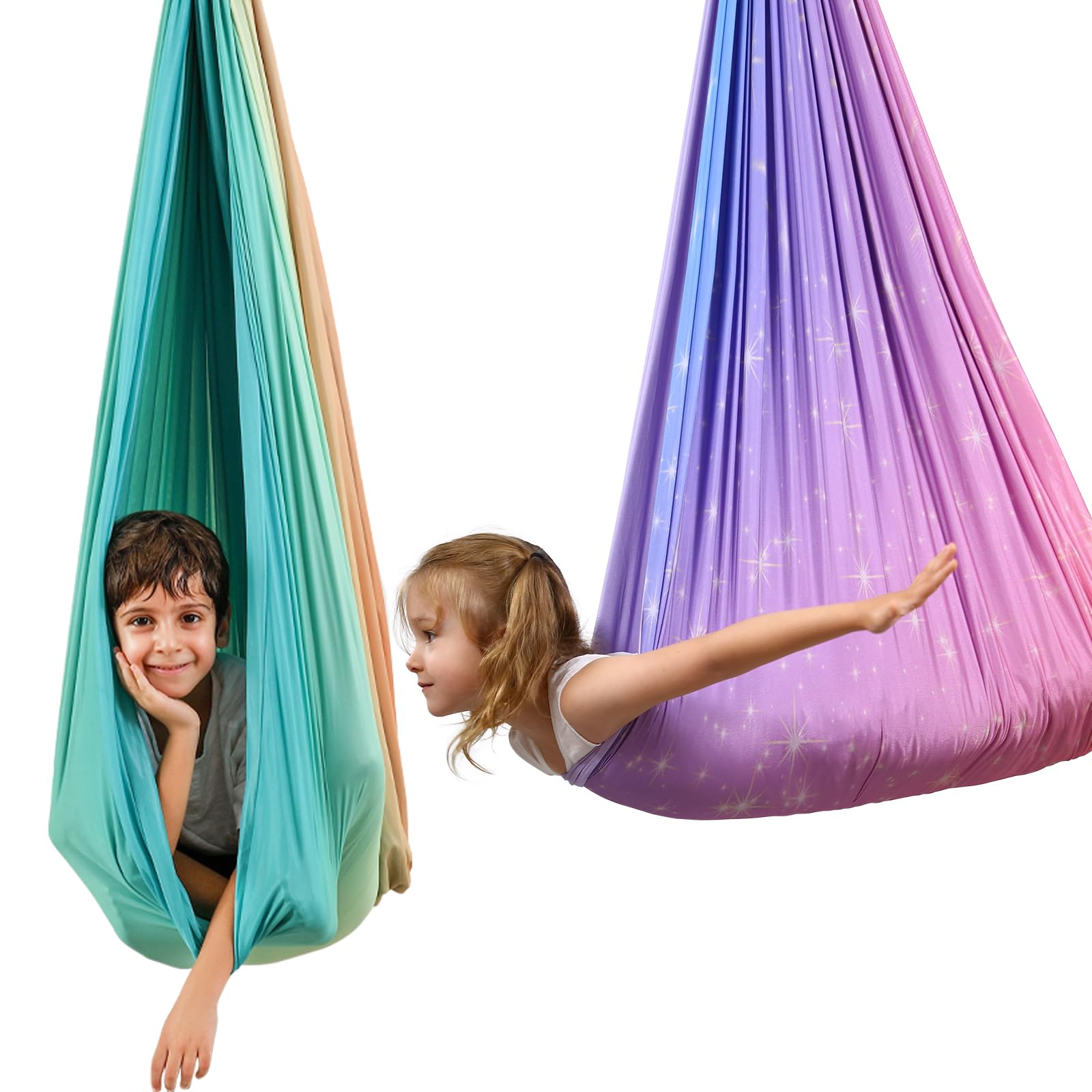Sensory Swing Indoor Outdoor for Kids, Therapy Swing for Kids, Swing Hammock for Child & Adult with Autism, Sensory Joy Therapy Swing for Kids Joy Therapy Swing for Kids