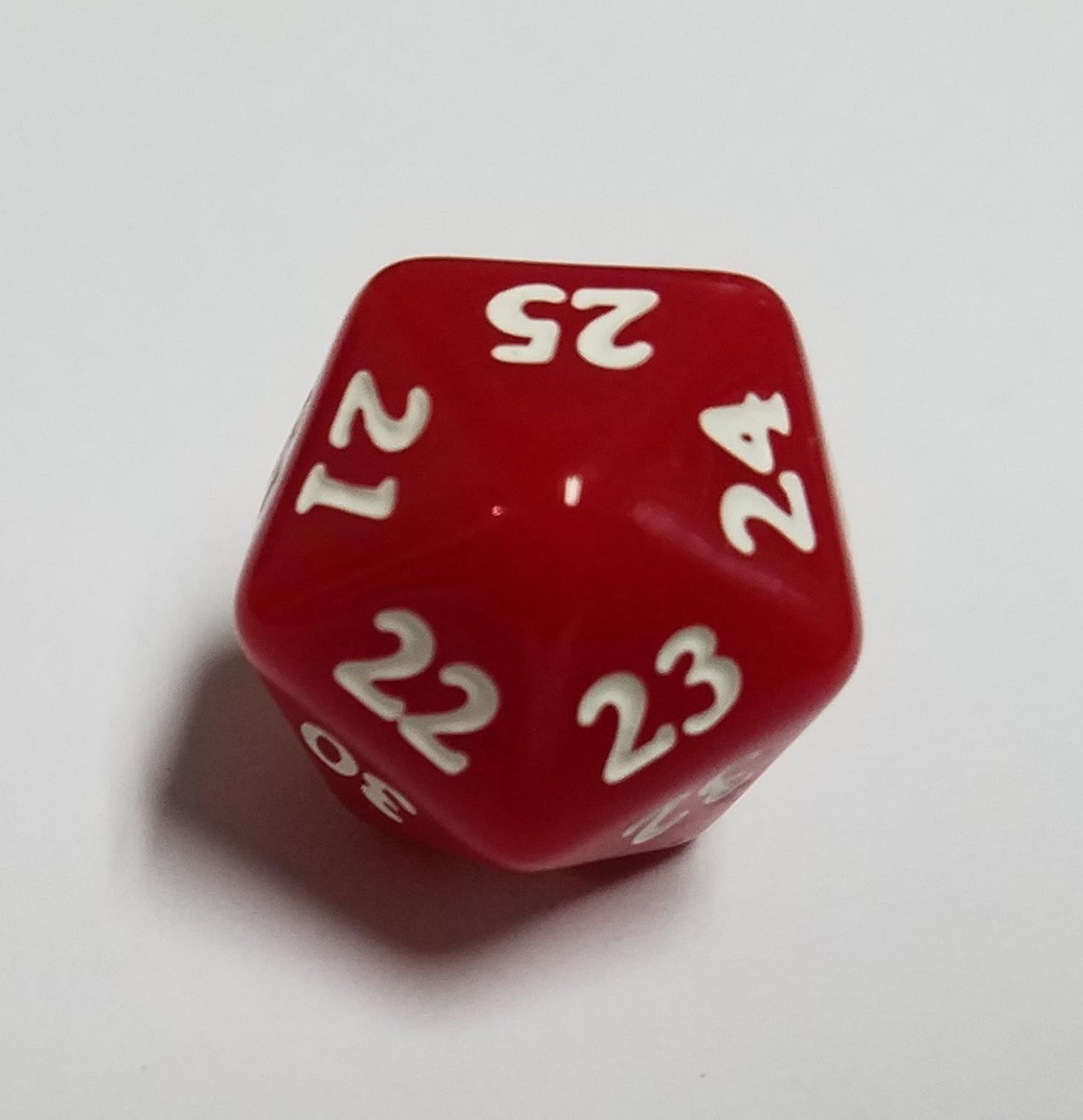 Magic Counter Set & Red Commander/EDH Spindown Life Dice Set (40-21 & 20-1)