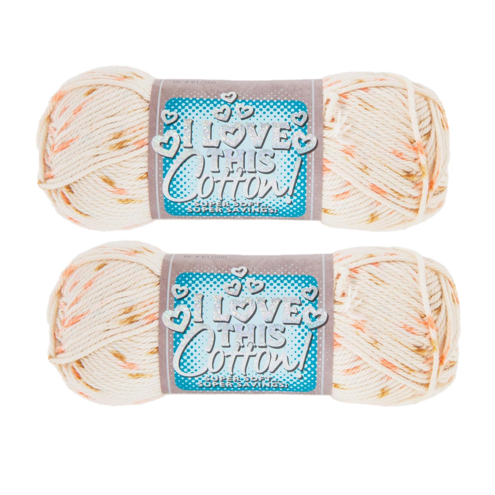 Amazon.com: Hobby Lobby I Love This Cotton Yarn, 220 Spunky, Set