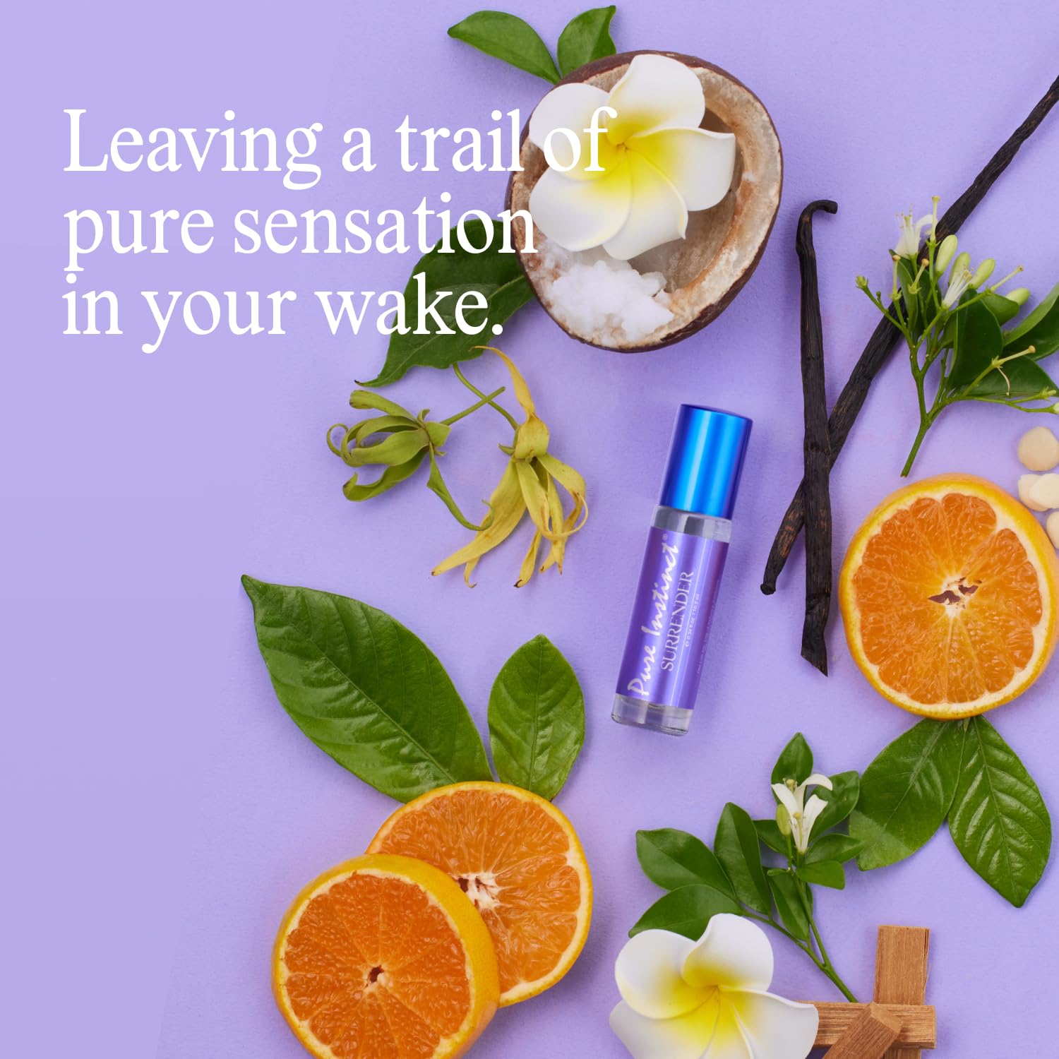 Pure Instinct SURRENDER Roll-On The Original Pheromone Infused Body Oil Perfume Fragrance EdP Parfum - For Her Women - TSA Ready 0.34 fl oz - Image 5