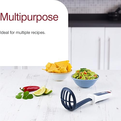Miniatura 6 de Zyliss Mini triturador y cuchara, mini batidor y espátula de silicona para accesorios de cocina, 3 piezas