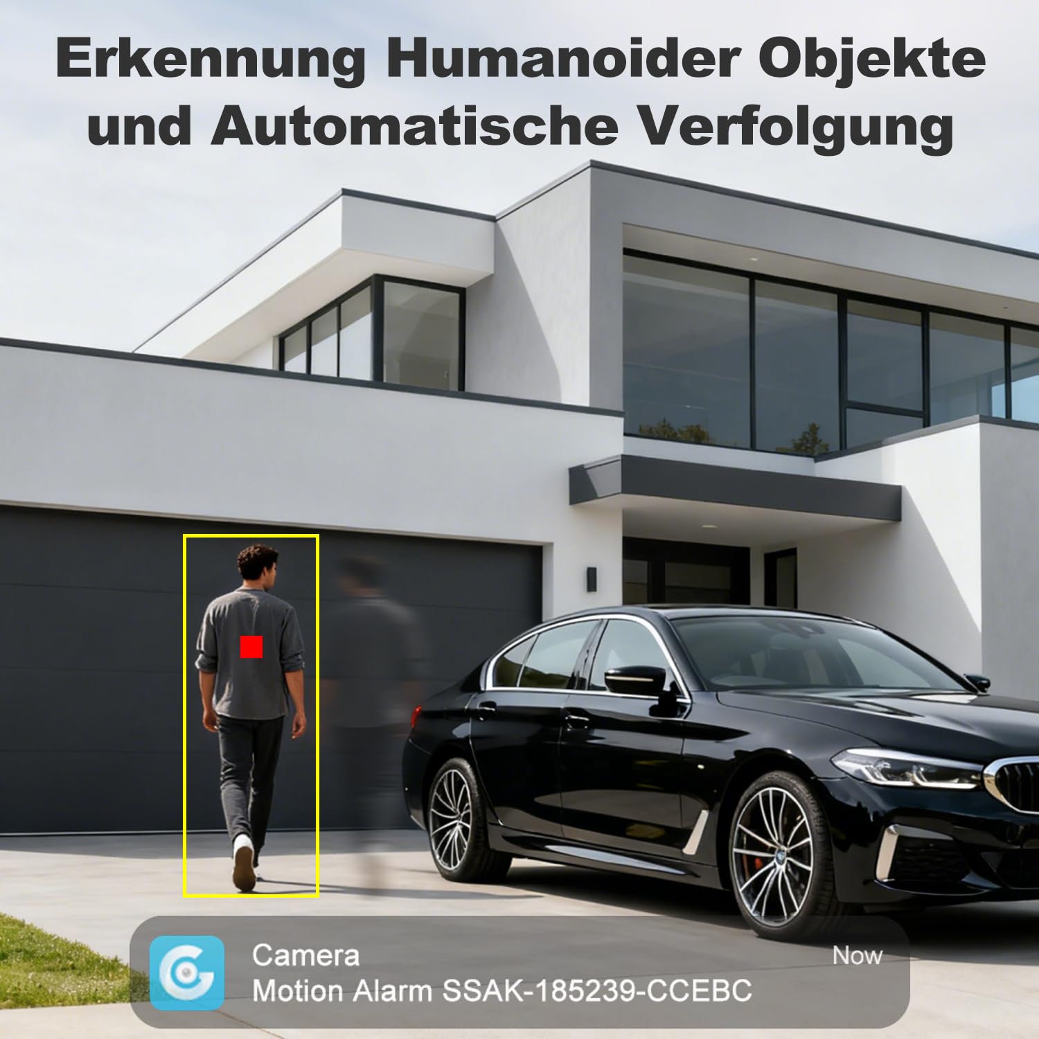 GENBOLT Dual Objektiv WLAN Überwachungskamera Aussen, PoE IP Kamera Outdoor | 2,4/5GHz, Automatische Verfolgung, Personenerkennung, 2-Wege-Audio, PTZ, 24/7-Aufzeichnung, Farb-Nachtsicht, IP66