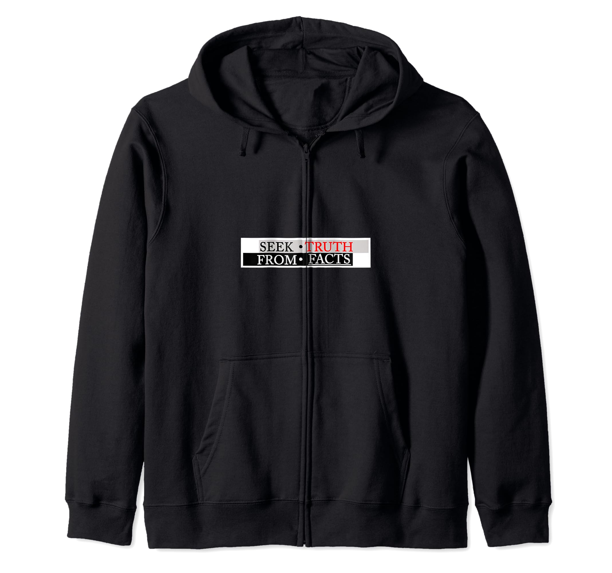 STFF plain logo Zip Hoodie