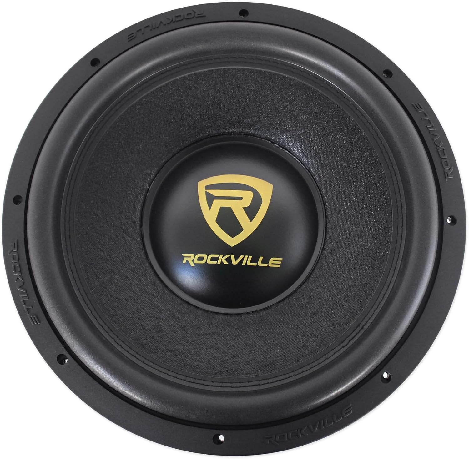 Rockville W15K9D2 5000W Peak 15" Car Audio Subwoofer, Dual 2-Ohm, Ultra-Stiff Paper Cone, 30mm Xmax, 190oz Magnet, for Car Audio Systems & Bass Enthusiasts