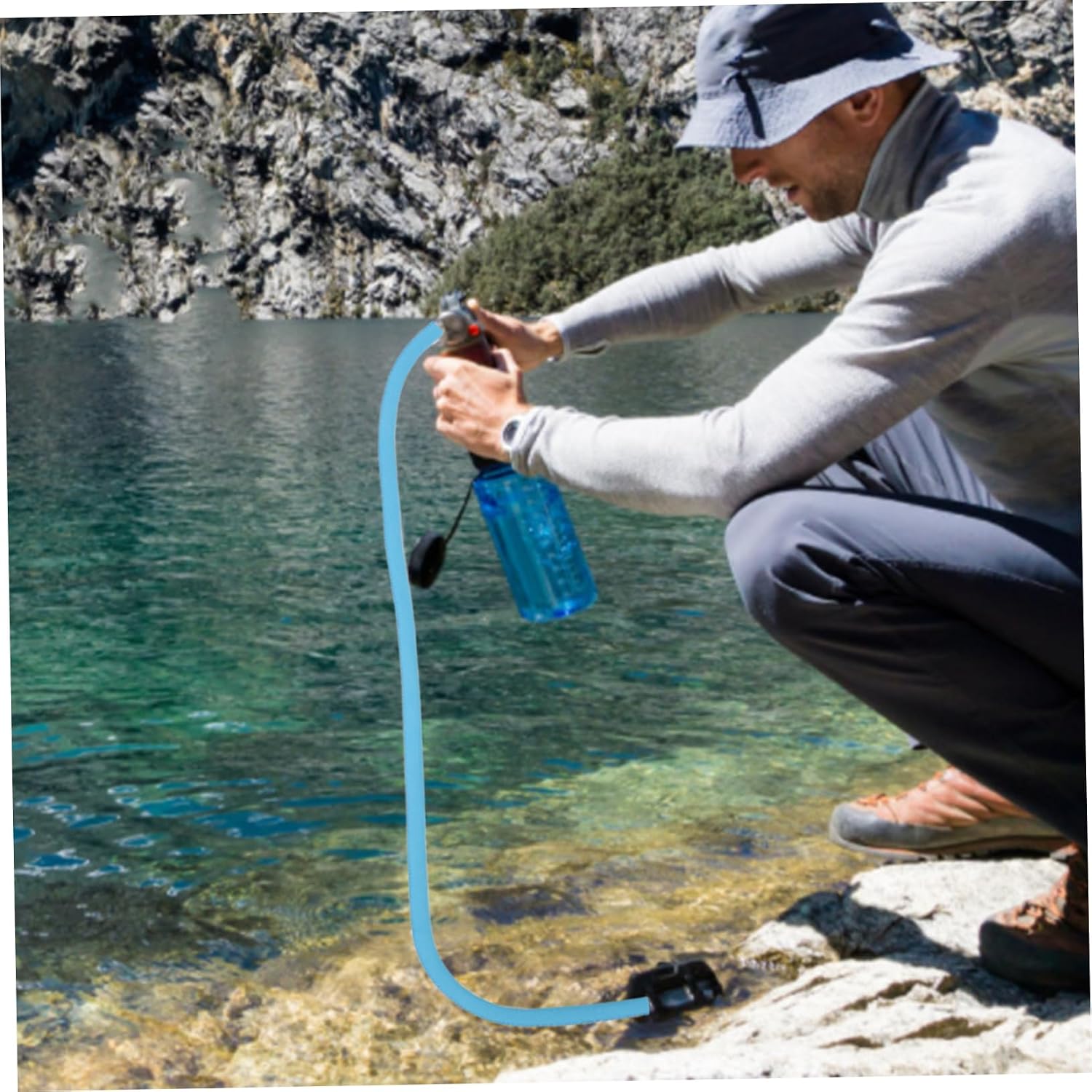 Insulated Neoprene Hydration Tube Cover for Water Bladder Pack Lightweight Thermal Protector for Outdoor Activities Keeps during Hikes and Biking