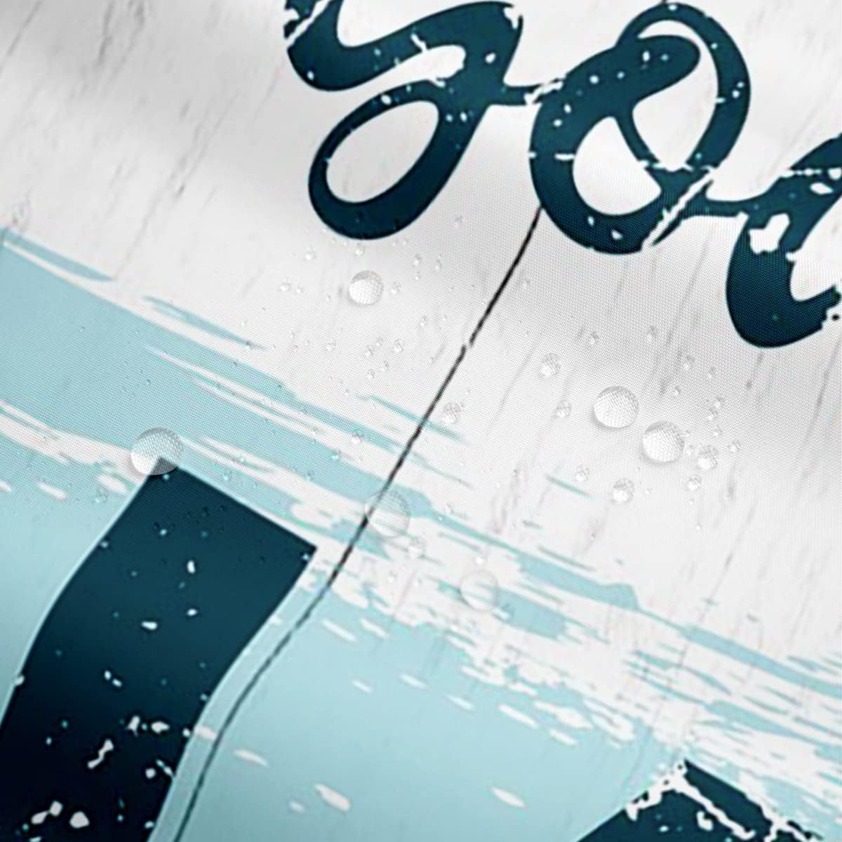 Lake Fabric Shower Curtain, Boating Bathroom Shower Curtain Sets 72" W X 84" L, Lake Paddle Decor Shower Curtain Lake House Decor For The Home, Coastal Rustic Farmhouse Waterproof Bathroom Curtains