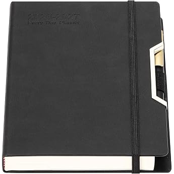 2026-2027 Academic Diary 2026-2027 Day to Page Hardback July 2026 to June 2027 Agenda A5 Daily Monthly Planner with Monthly Tabs Inner Pocket Pen