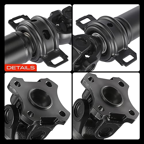 Miniatura 9 de A-Premium Conjunto de eje de transmisión de propulsión trasero de 66.65 pulgadas compatible con Toyota Tacoma Base 2005-2014, TRD Sport 2010,
