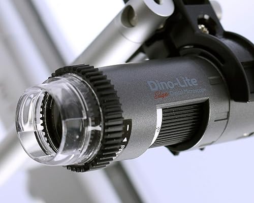 Miniatura 8 de Dino-Lite Microscopio digital VGA AM5216ZTL - 720p, 10x - 140x aumento óptico, luz polarizada, larga distancia de trabajo, no necesita software -