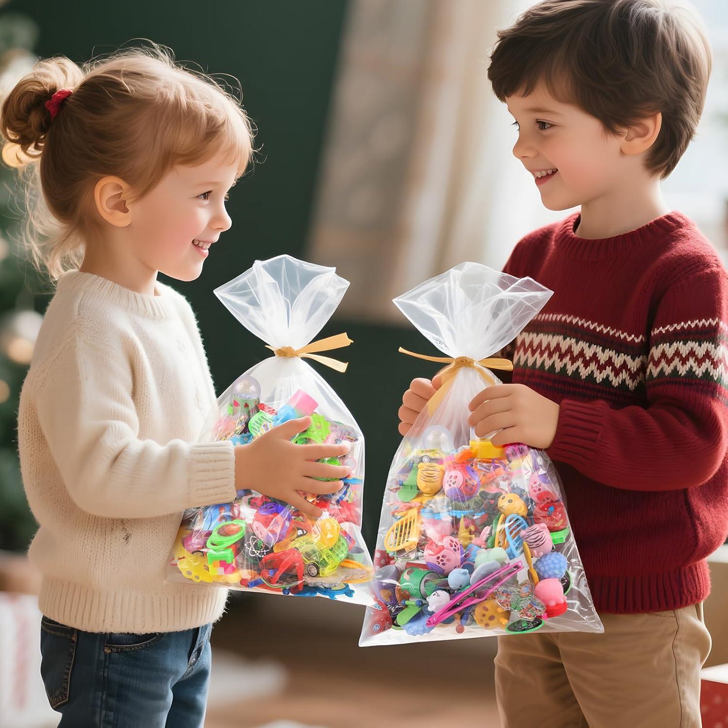 nicknack 300pcs Pinata Stuffers for Kids Party Favors 4-8, Pinata Fillers for Classroom Rewards Treasure Chest for Prize Box Toys for Kids Classroom