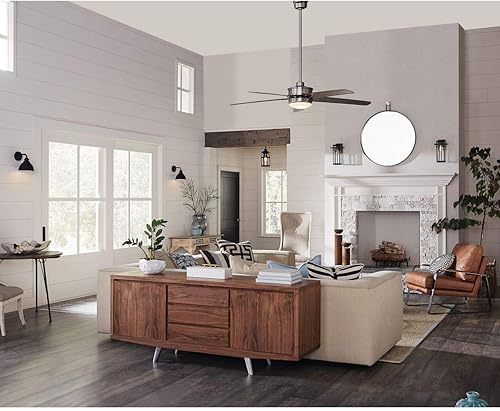 Miniatura 6 de Progress Lighting Englewood Collection - Farol de pared pequeño para exteriores con 1 luz, color negro