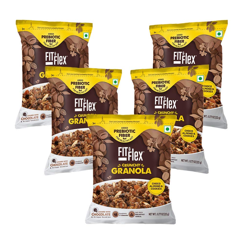 Fit & Flex Baked Chocolate Cookies & Almond granola Oat Rich Cereal