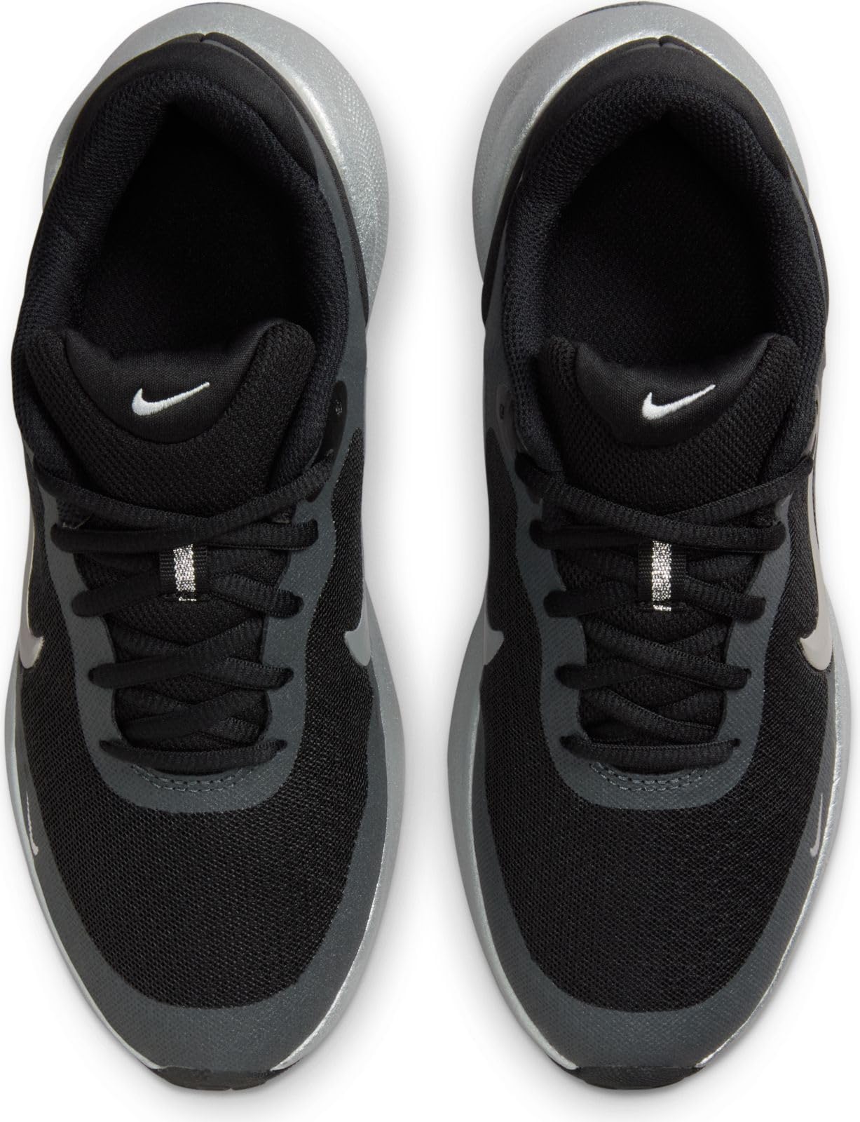 Nike Revolution 7 Se GS Zapatillas Carrera Montaña Black Metallic Silver Anthracite 37.5 EU