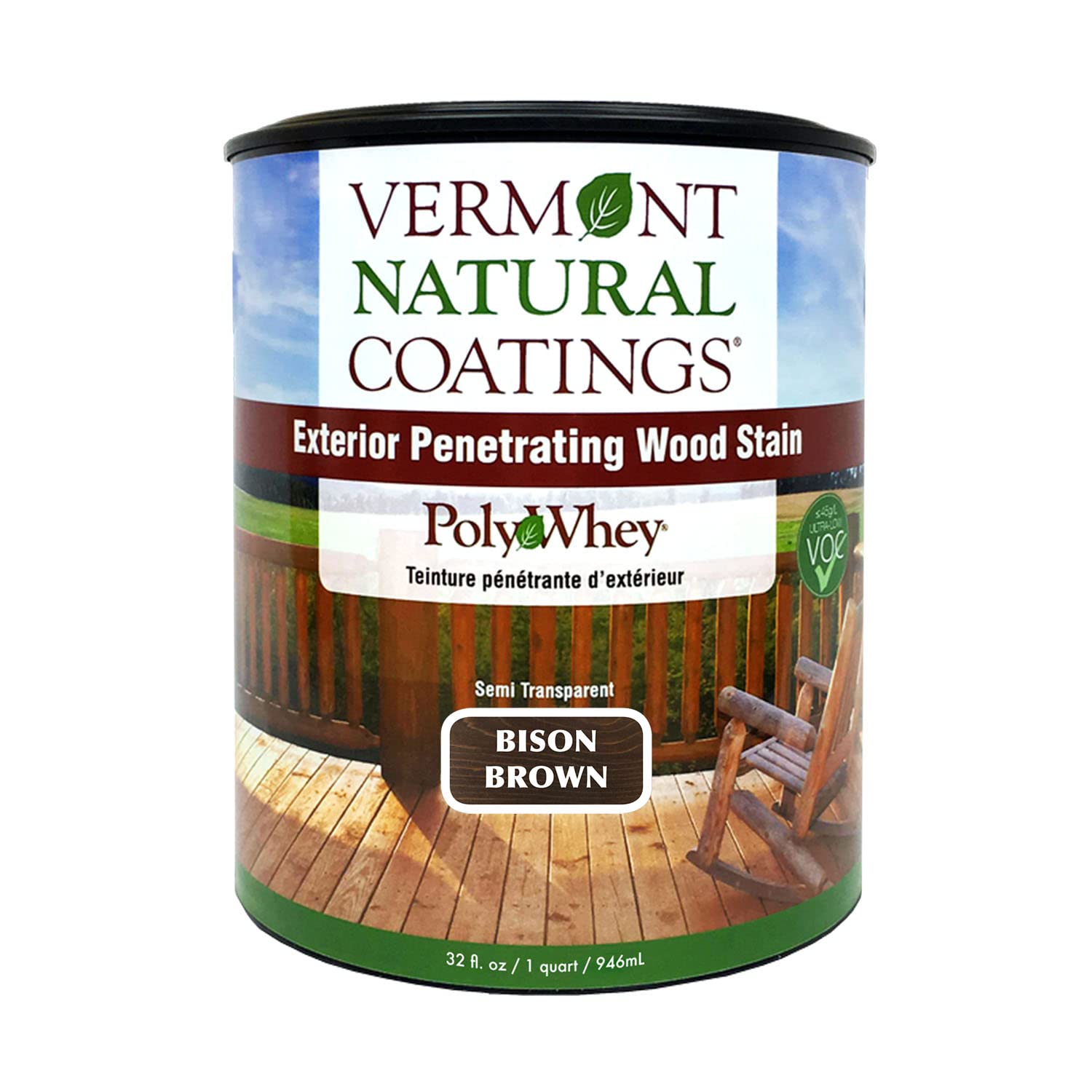 Vermont Natural Coatings PolyWhey Bison Brown