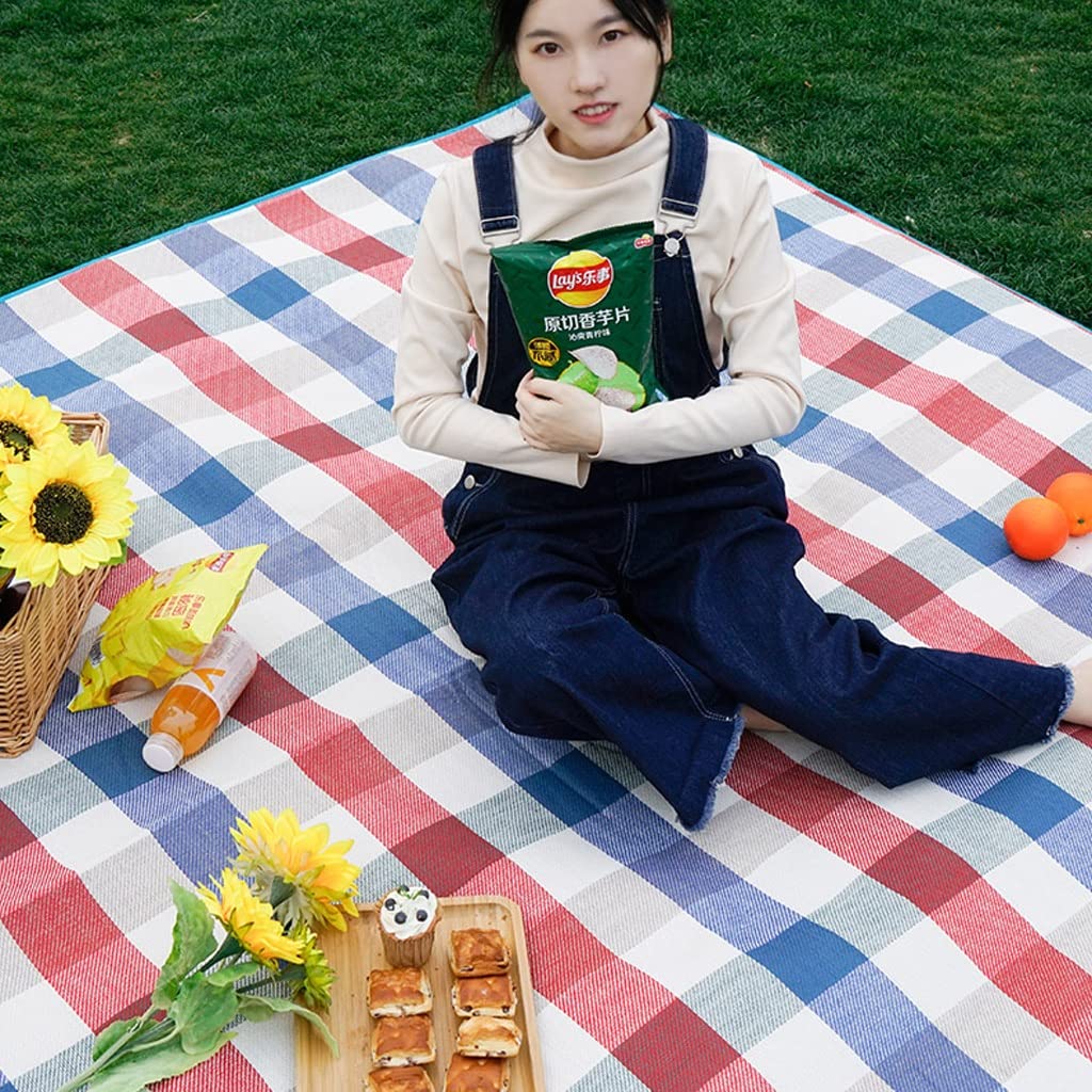 Tappetino da picnic campeggio parco coperta tappetino a esterno pieghevole tappetino da picnic portatile tappetino da spiaggia (Color : C)