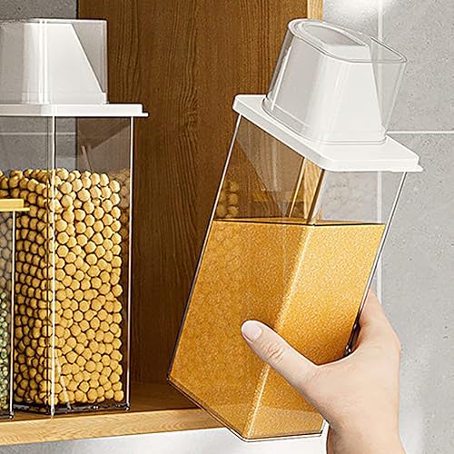 Miniatura 4 de VALINK Contenedores herméticos para almacenamiento de alimentos, dispensador de contenedores de cereales de almacenamiento 2022, dispensador de