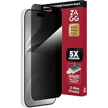 ZAGG Glass Elite Privacy Screen Protector for iPhone 18 Pro