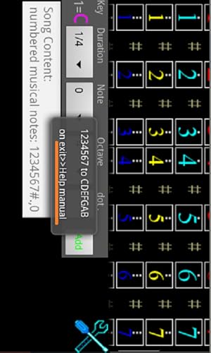 Music Note Conversion: 1234567 to CDEFGAB
