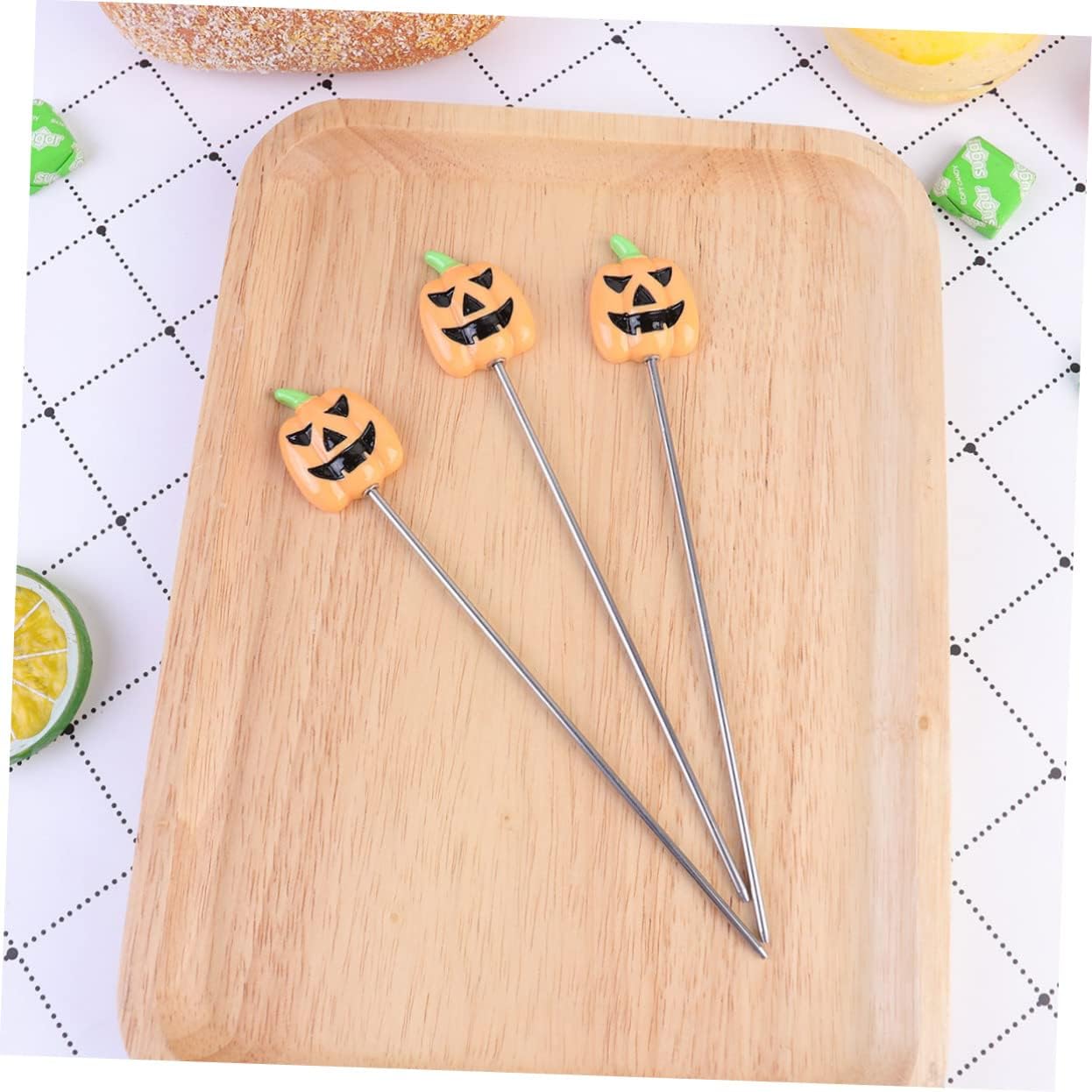 Stainless Steel Cake Tester Probe Baking Tool Easy Insertion for Cupcake Muffin Biscuit