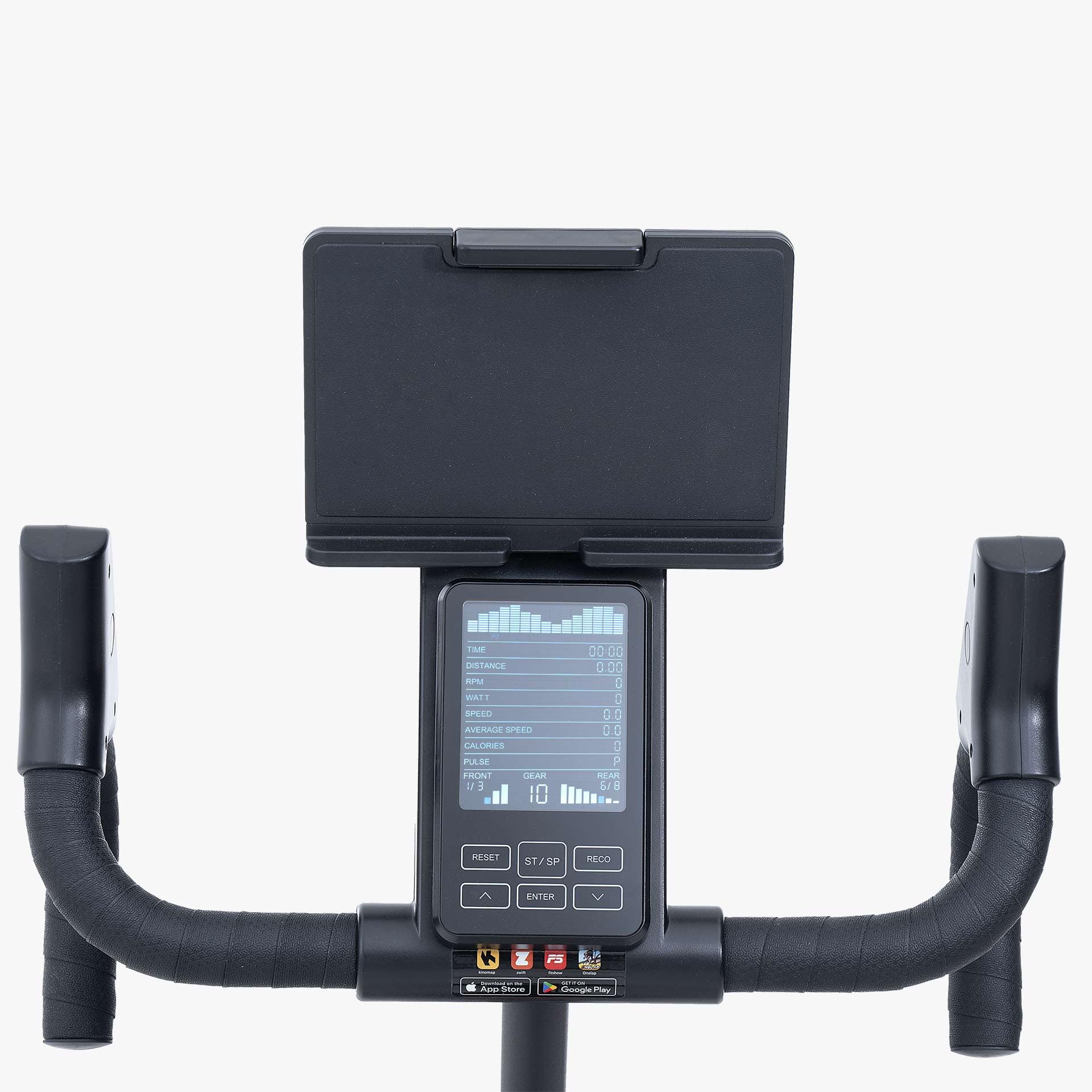 JK FITNESS JK 534 Spin Bike Elettro-Magnetica | Indoor Bike Professionale [Volano 20 Kg] Freno Motorizzato | 24 Livelli Resistenza | | Allenamenti Interattivi con App | Design Ergonomico e Robustezza