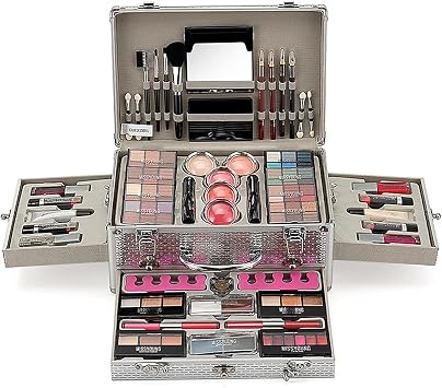 Full Beauty Cosmetics Set, Makeup Kit, 50-Piece Set, Full Beauty Makeup Set, For Women, Beginners, Makeup Set, Makeup Set, Lipstick, Makeup Palette, Long Lasting, Beginners, Popular Cosmetics Set, New Year, Christmas Gift, Cosplay, Daily Life, Commuting to School or Work