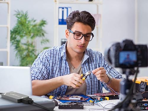 Miniatura 6 de Chert 4KC, HDMI a USB-C Video Capture Dongle, latencia ultrabaja, consolas de juegos en computadora portátil, sin controlador, entrada 4K compatible.