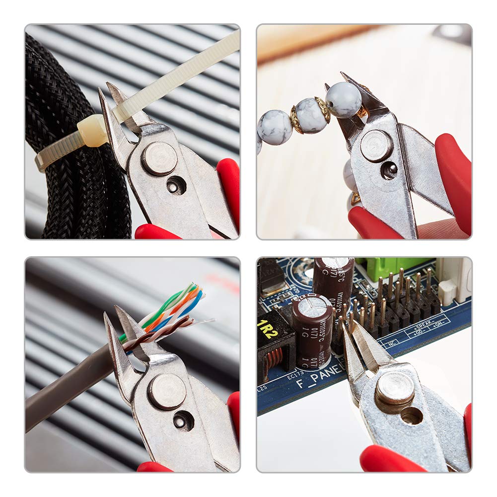 IGAN170 Wire Cutters, Precision Electronics Flush Cutter, One of the