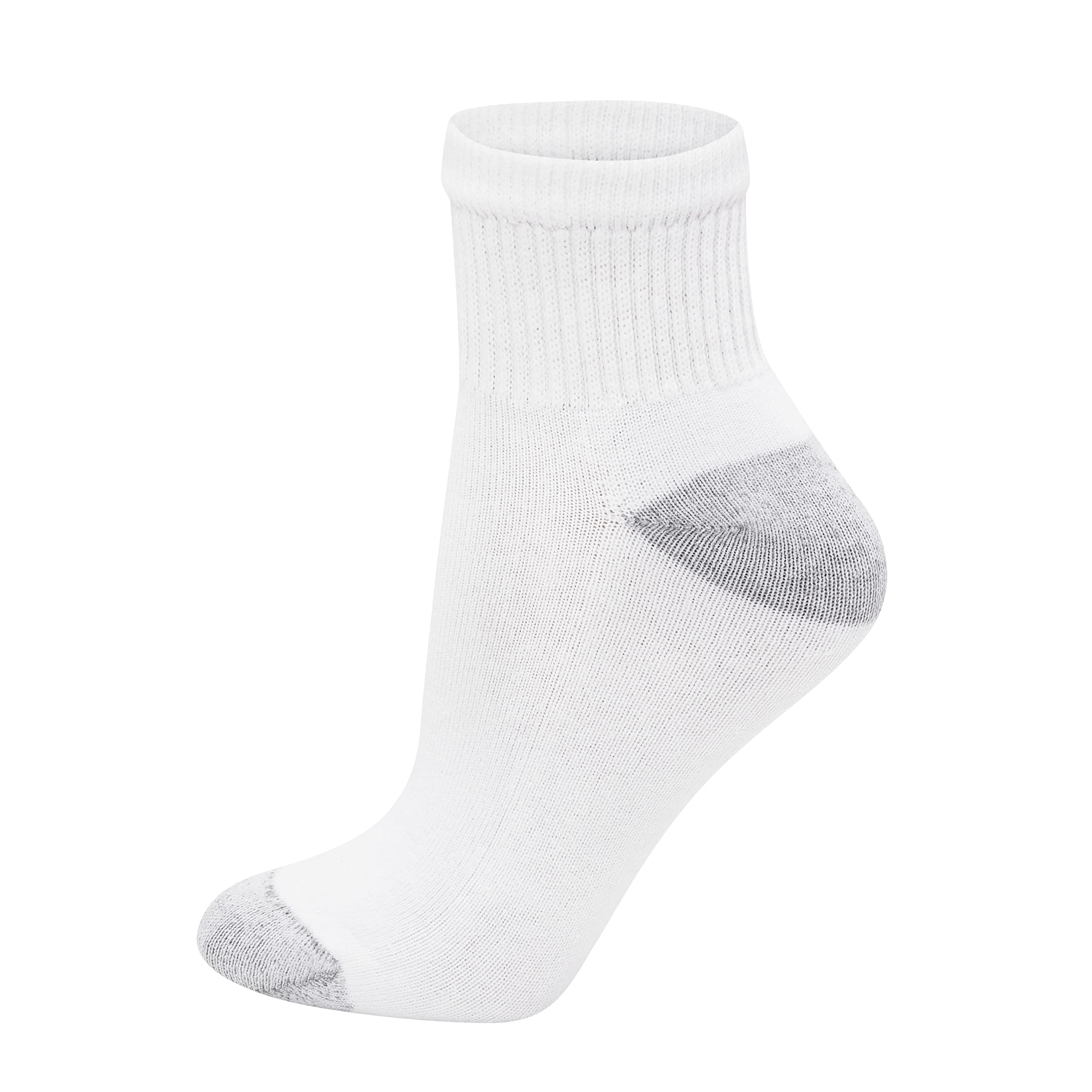 Hanes Women's Quarter Ankle Socks, Pack of 10