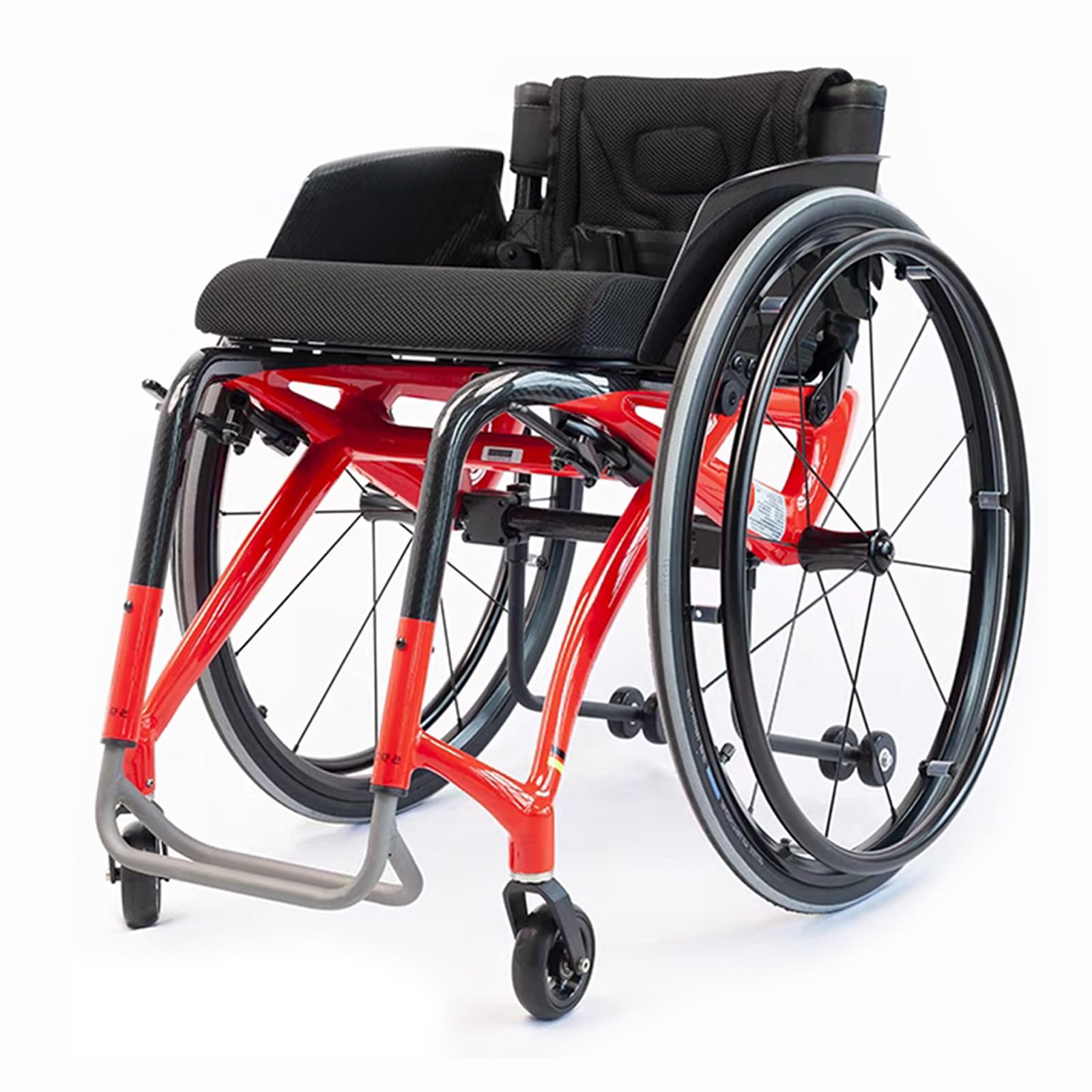 Sillas de Ruedas para Adultos Silla de Ruedas Ligera Y Plegable de Fibra de Carbono Silla de Ruedas Deportiva Apta para Adultos/56X84X68Cm(22X33X26.7Inch)